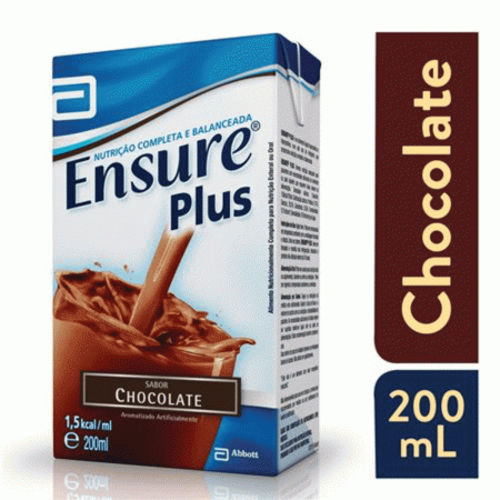 Ensure Plus Advance Suplemento Alimentar Sabor Chocolate 200ml
