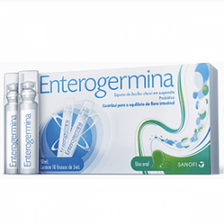 Enterogermina 10 Frascos de 5mL