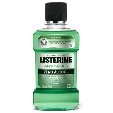 Antisséptico Bucal Listerine Anticáries Zero Álcool 250ml