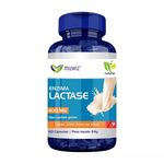 Enzima Lactase 60 Cápsulas 400 mg Muwiz Intolerância A Lactose