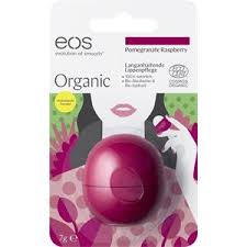 Eos Organic Pomegranahe Raspberry - Protetor Labial 7 G