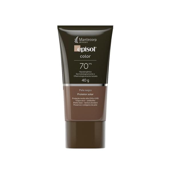 Episol Color Pele Negra Fps 70 Protetor Solar 40G - Mantecorp Skincare