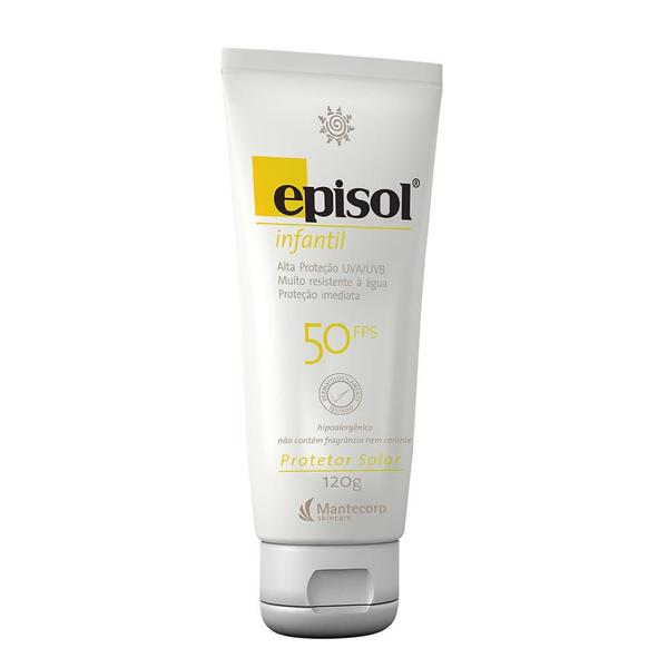 Episol Infantil Fps 50 Protetor Solar 120G - Mantecorp Skincare