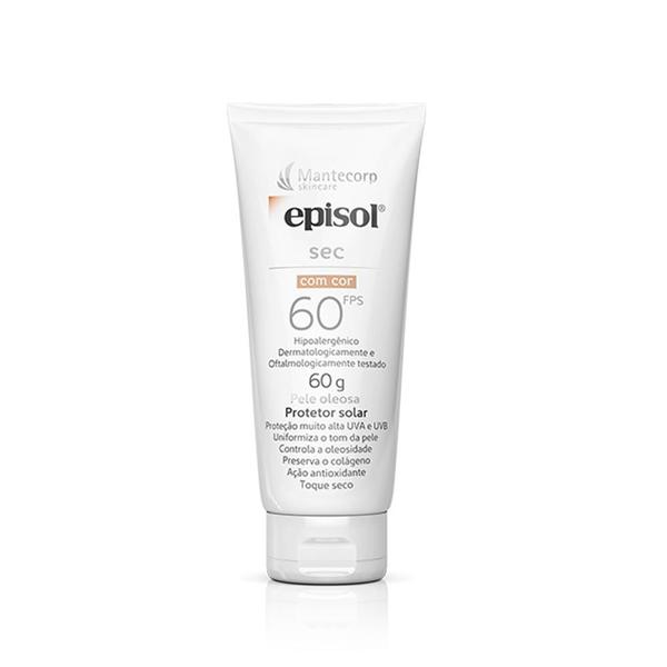 Episol Sec com Cor Fps 60 Protetor Solar 60G - Mantecorp Skincare