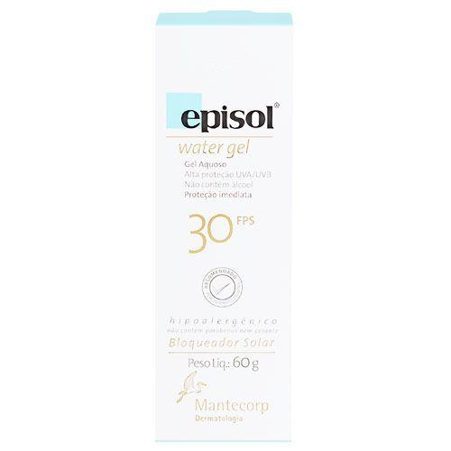 Episol Water Gel Aquoso Facial FPS 30 60g - Hypera Pharma