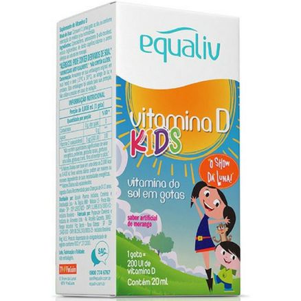 Equaliv Kids Vitamina D Gotas 20ml