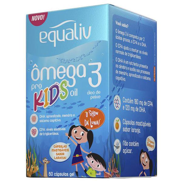 Equaliv Ômega 3 Kids 60 Cápsulas