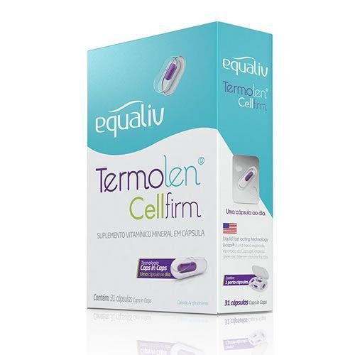 Equaliv Termolen CELLFIRM 31cps - Suplemento de Cafeína