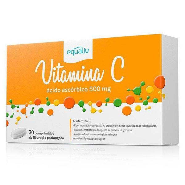 Equaliv Vitamina C 500mg com 30 Comprimidos (35023)
