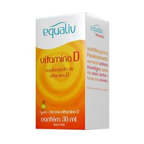 Equaliv Vitamina D 200 UI - LIMÃO