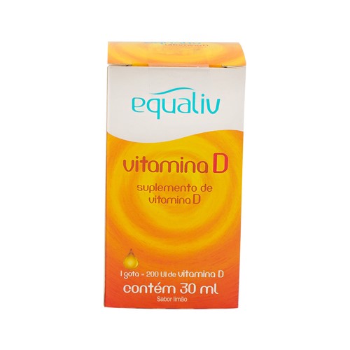 Equaliv Vitamina D Gotas com 30ml