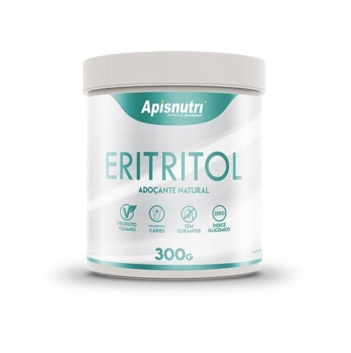 Eritritol Adoçante Natural Apisnutri - 300 G