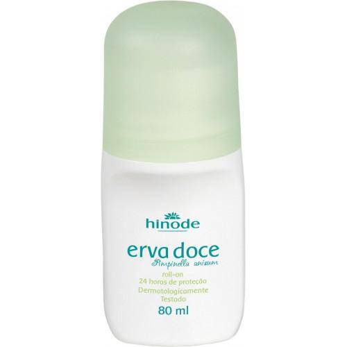 Erva Doce Desodorante Antitranspirante Roll-On 80ml - Hinode