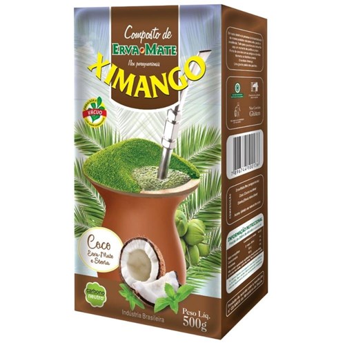 Erva Mate Coco 500 Gramas Ximango