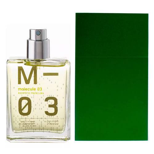 Escentric Molecules Molecule 03 + Caixa de Alumínio Verde Musgo Kit - Perfume + Caixa