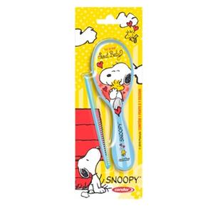 Escova Cabelo Condor Snoopy + Pente 8500