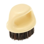 Escova de Barba dos homens Natural Do Cabelo Do Cavalo Bigode Pincel de Barba ABS Lidar Com Pincel de Cabelo Facial W4284