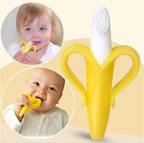 Escova de Dente Banana (Amarelo)