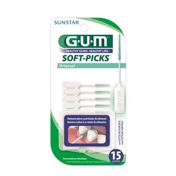 Escova de Dente Gum Interdental Soft Picks Original com 15 Unidade