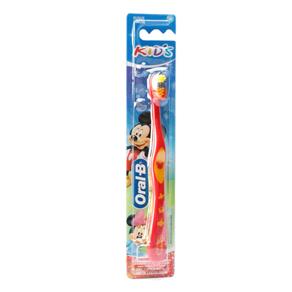 Escova de Dente Oral-B Kids Mickey – Vermelho/Amarelo