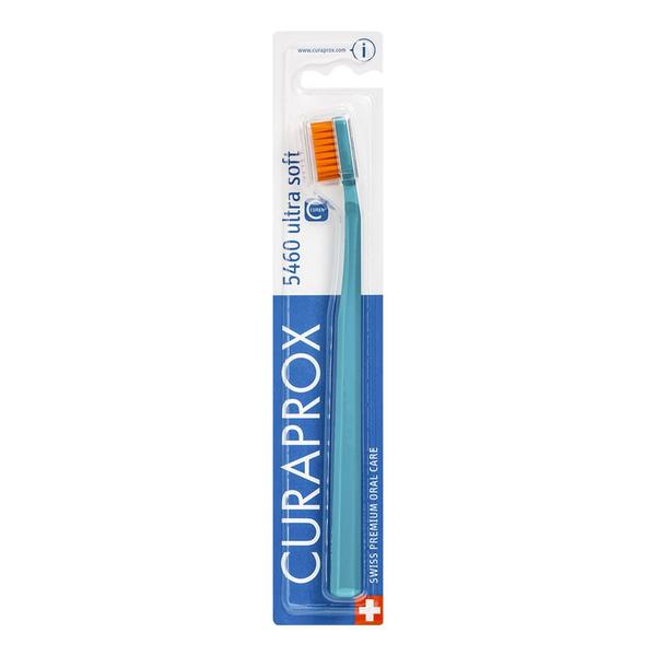 Escova de Dente Ultra Soft Azul - Cerdas Laranjas - Curaprox