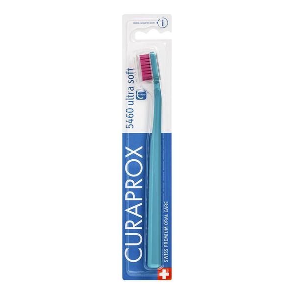 Escova de Dente Ultra Soft Azul - Cerdas Pink - Curaprox