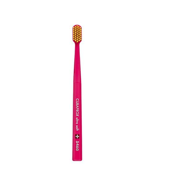 Escova de Dente Ultra Soft Pink - Cerdas Amarelas - Curaprox