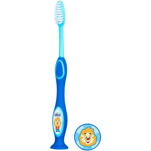 Escova de Dentes 3 a 6 Anos Azul - Chicco