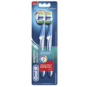 Escova de Dentes Complete 40 5x Limpeza - Oral B