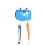 Escova de dentes Esterilizador Wall-montado lâmpada UV Desinfecção Box Anti-bactérias Tooth Ultraviolet Titular escova