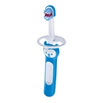 Escova De Dentes Infantil Branco Com Azul - Mam