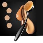 Escova De Dentes Portátil BB Cream Foundation Shape Brush Brush Com Tampa Beauty Tool