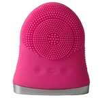 Escova De Silicone Para Limpeza Facial Pink