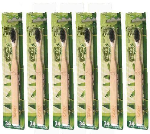 Escova Dental Bamboo Macia Colgate - 6 Unidades