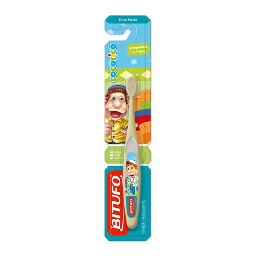 Escova Dental Bitufo Cocoricó de 2 a 5 Anos
