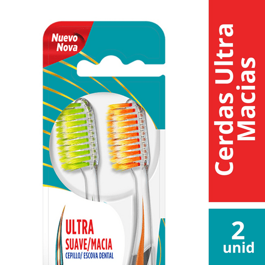 Escova Dental Colgate Slim Soft Advanced Ultra Macia com 02 Unidades