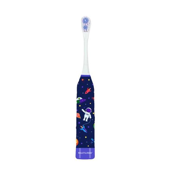 Escova Dental Elétrica Infantil Astronauta Multilaser HC169