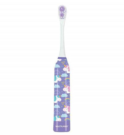 Escova Dental Elétrica Infantil - Unicórnio - Multilaser