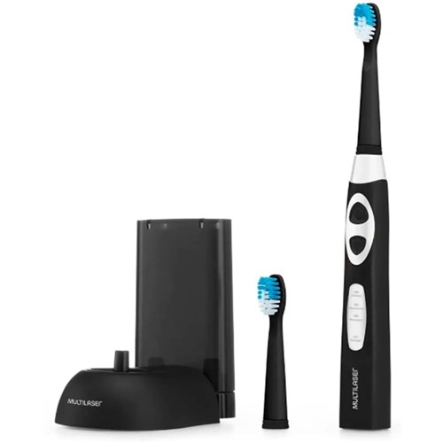 Escova Dental Elétrica Multilaser Premium Hc145 Preto - Bivolt