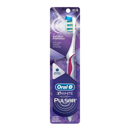 Escova Dental Elétrica Oral B 3D White Luxe Pulsar com 1 Unidade