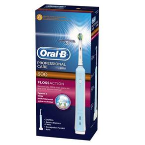 Escova Dental Elétrica Oral-B Professional Care 500 Floss Action – 220v
