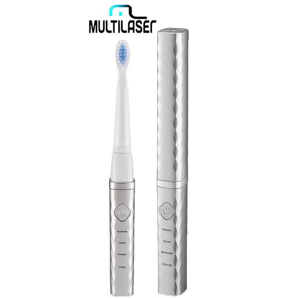 Escova Dental Eletrica Recarregavel Ultracare Usb - Multilaser