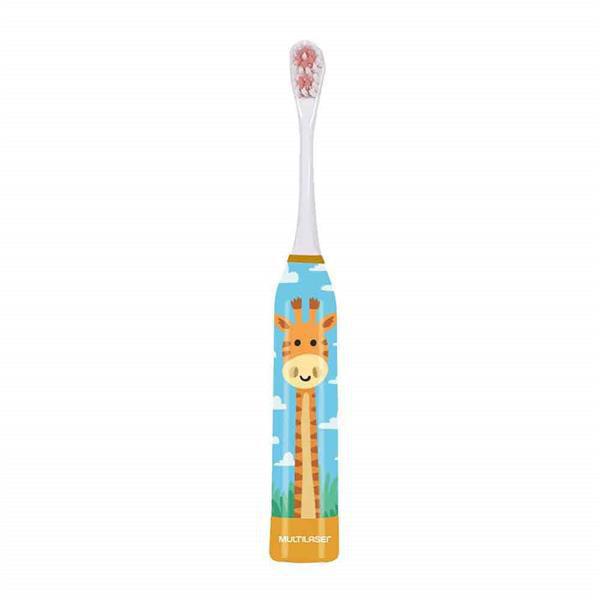 Escova Dental Infantil Elétrica Girafa Kids Health Pro - Multilaser