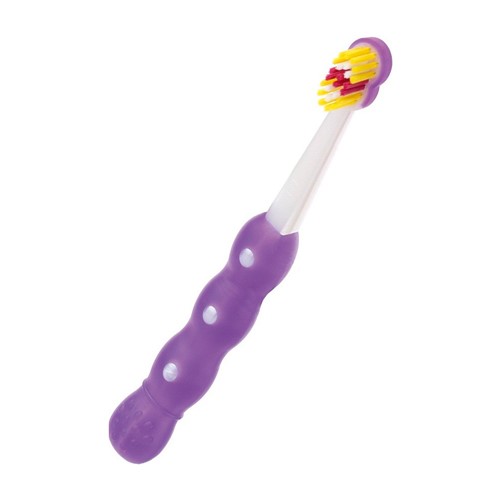 Escova Dental Infantil Mam First Brush 6+ Meses Extra Macia Cores Sortidas Girls com 1 Unidade Ref 8114