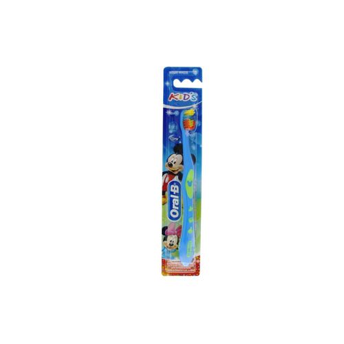 Escova Dental Infantil Oral-B Kids Mickey Azul Macia Unidade