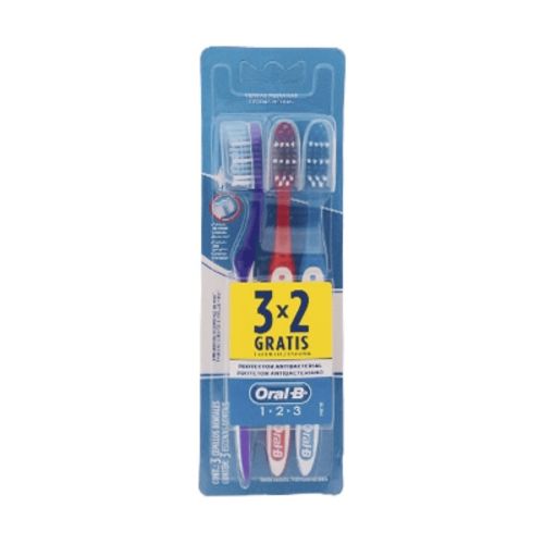 Escova Dental Oral-b 123 Leve 3 Pague 2