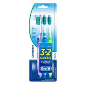 Escova Dental Oral-B Complete 40 Macia Leve 3 Pague2
