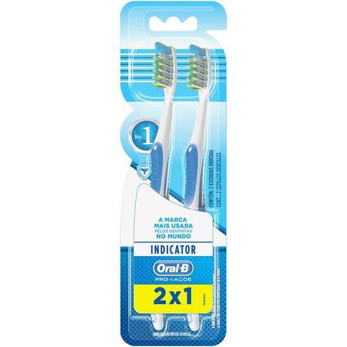 Escova Dental Oral B 3d Indicator Plus N° 40 - Leve 2 Pague 1