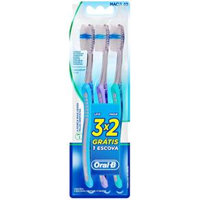 Escova Dental Oral-B Indicator Plus 40 Macia Leve 3 Pague 2
