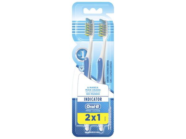 Escova Dental Oral-B Indicator Plus 40 - 2 Unidades